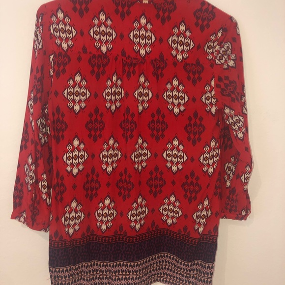 MAEVE Anthropologie Woodland Walk Aztec Size 4 - Picture 5 of 7